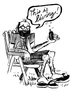 nate beaty says this is living